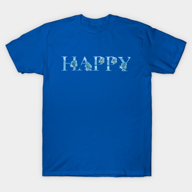 Happy T-Shirt by Amusing Aart.